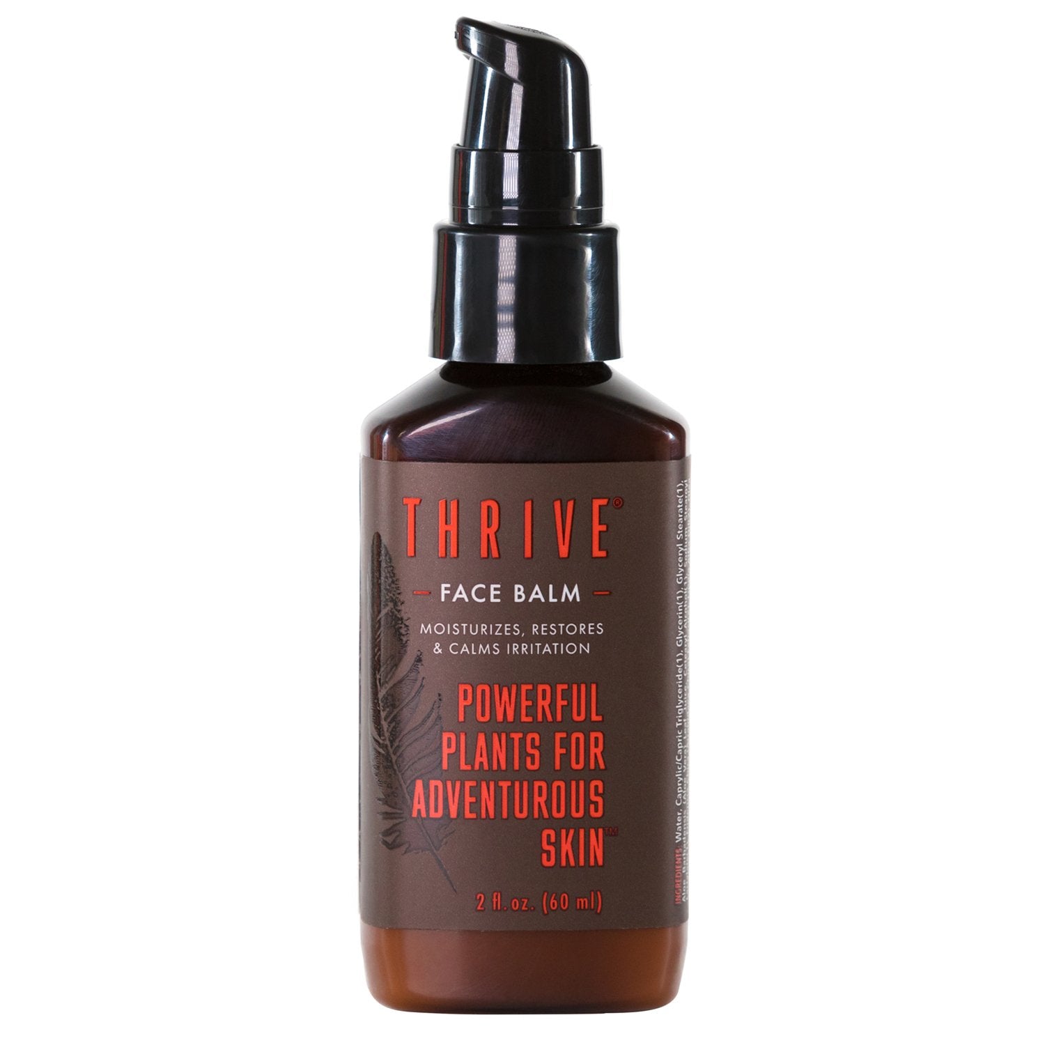 Thrive Natural Face Lotion for Men – Aftershave Balm & Non-Greasy Facial Moisturizer for Men