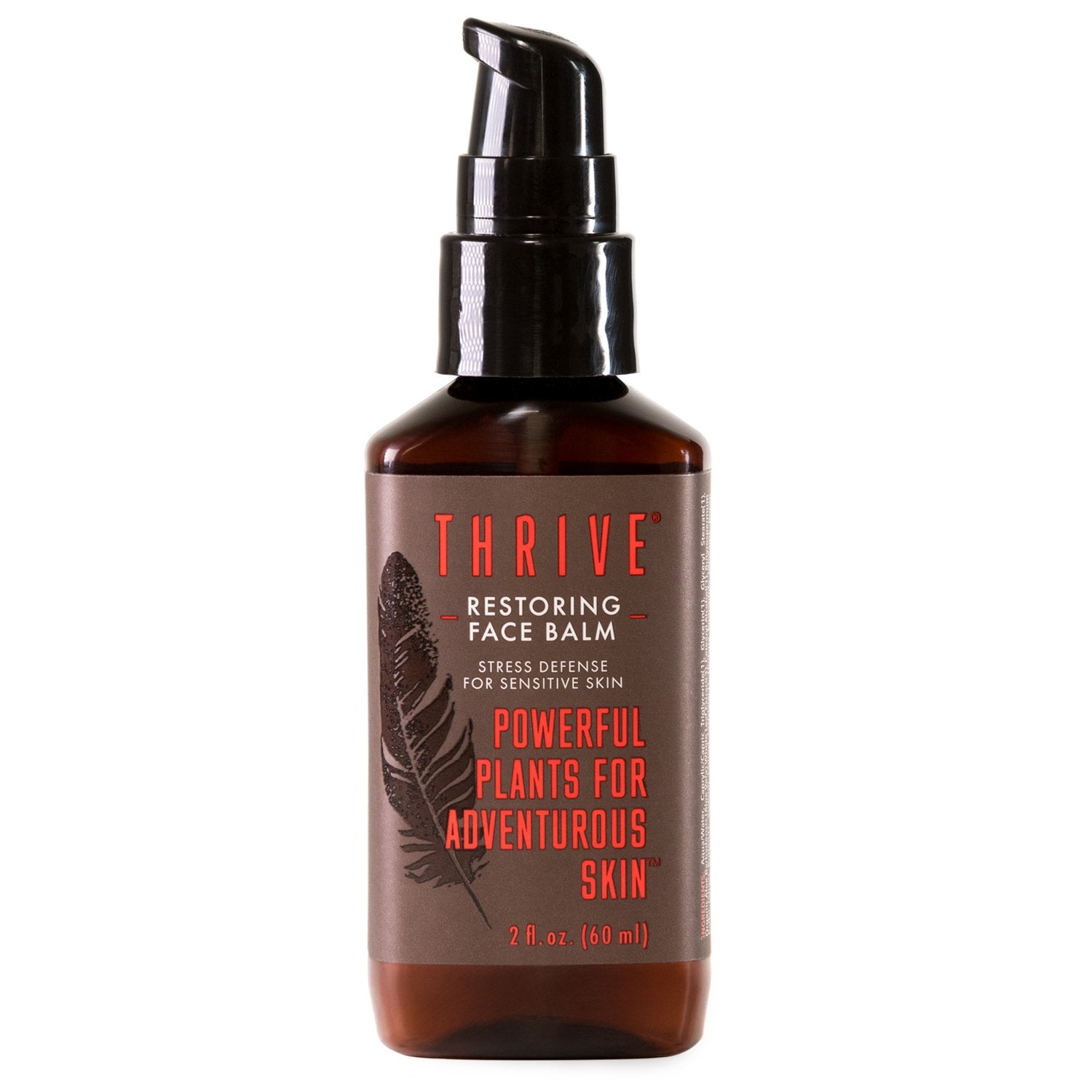 Thrive Sensitive Skin Face Lotion for Men - Unscented All-Natural After Shave Balm & Facial Moisturizer for Men with Premium Natural & Organic Ingredients 